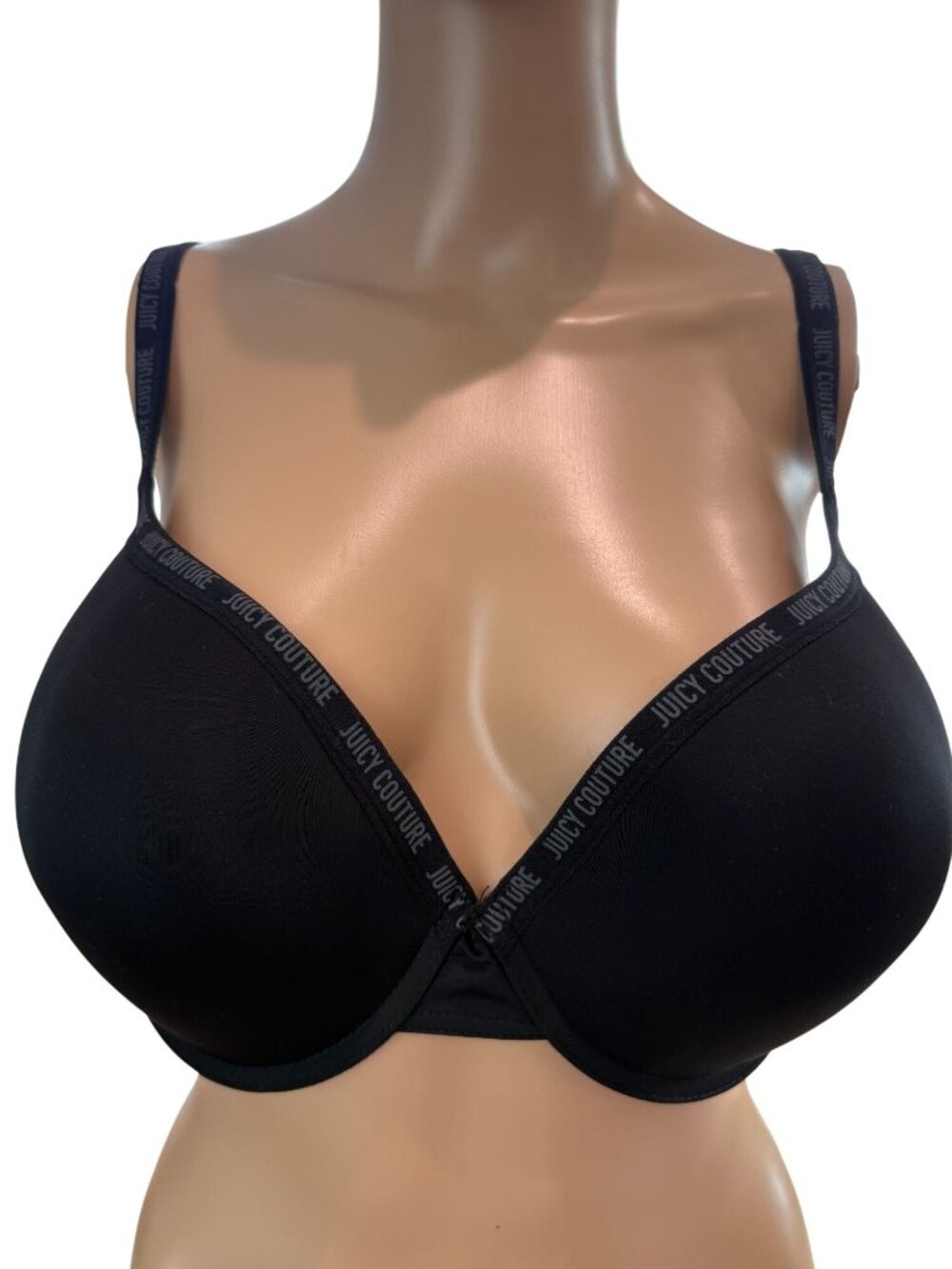Juicy Couture Intimates Black Logo Padded Underwire Bra - 42D-NWOT